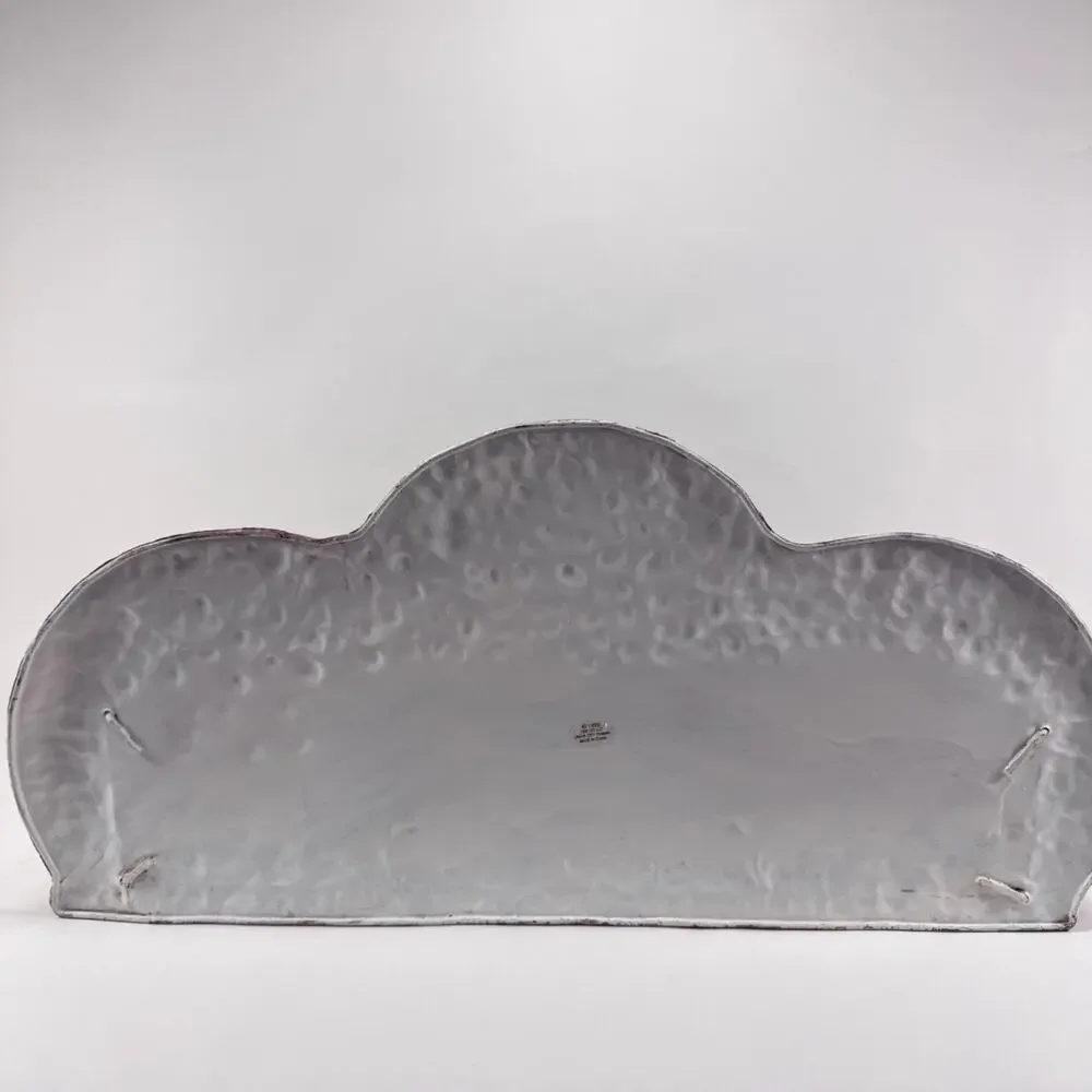 Vintage Christmas Nativity Scene Arch Stable Background Display Rustic CBK